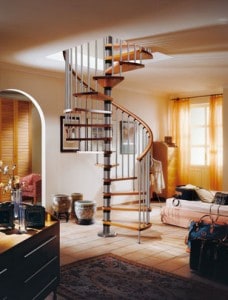 His ladder also can be decorated