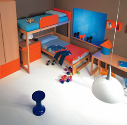 Decoración de un dormitorio para niños