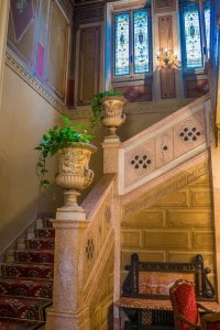 Escalera de estilo victoriano