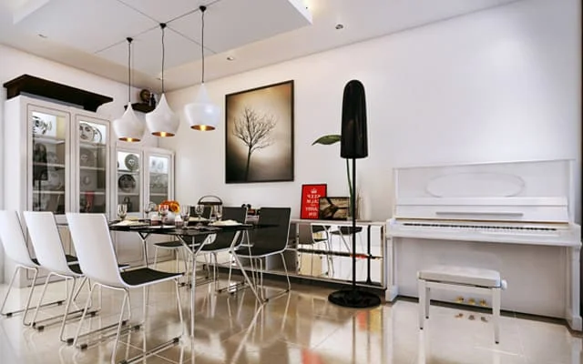 Piano como Decoración