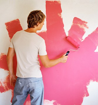 pintando el hogar