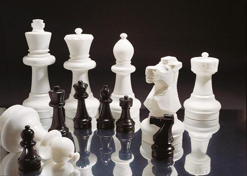 El ajedrez como objeto de decoración.