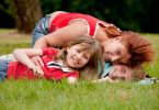 niños felices